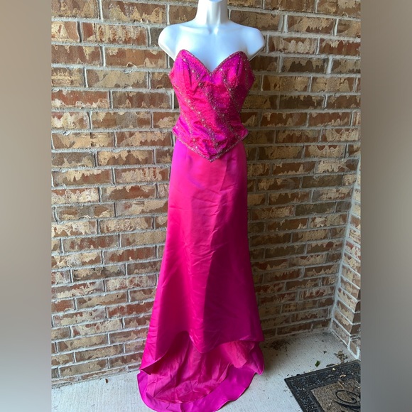 JASZ COUTURE BY ADAIGO BELLA 2-piece PINK SKIRT SET SIZE 4 - Picture 5 of 14